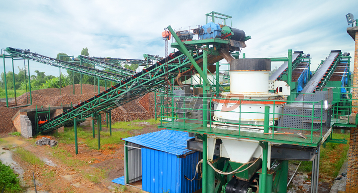 150tph river stone sand making production line in the Philippines